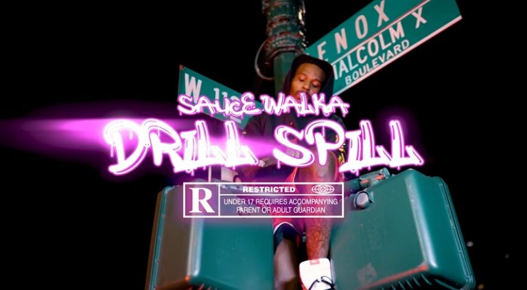 Sauce Walka Drill Spill music video