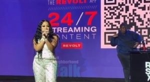Yung Miami walks off in the middle of performance at Revolt Summit