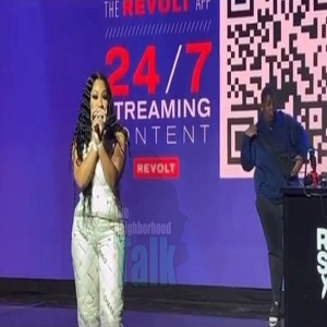 Yung Miami walks off in the middle of performance at Revolt Summit