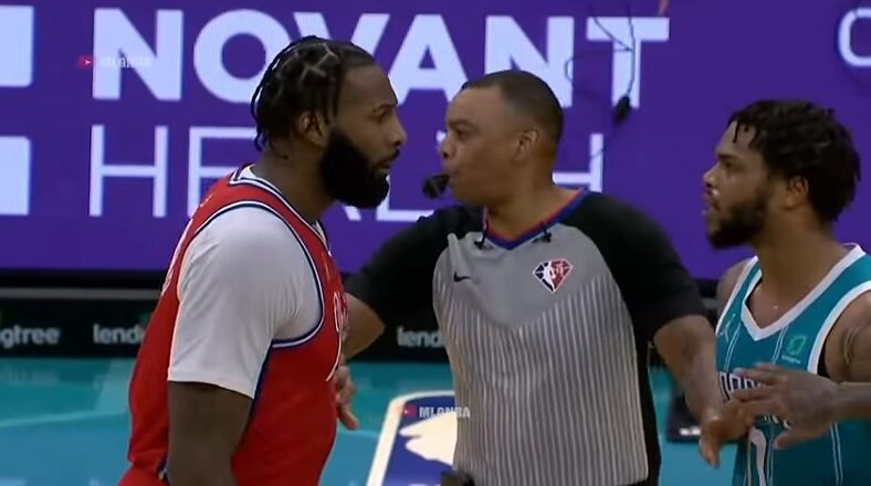 Andre Drummond and Miles Bridges almost fight