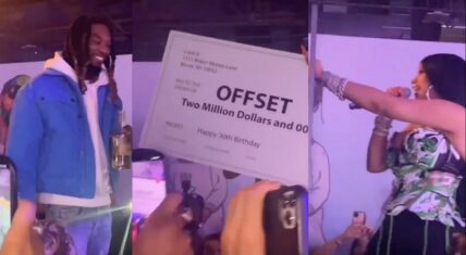 Cardi B gifts Offset $2 million for his birthday