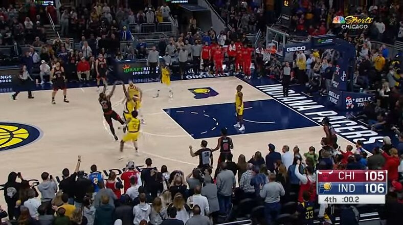 DeMar DeRozan hits game winner vs Pacers