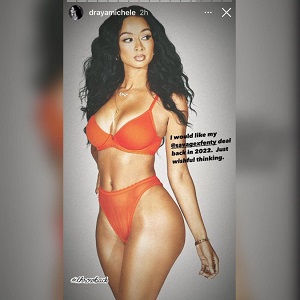 Draya wants Savage X Fenty deal back in 2022