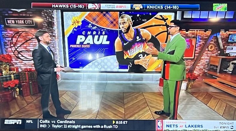 Jalen Rose called African security guard due to Christmas suit