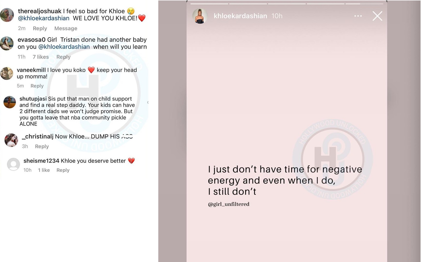 Khloe Kardashian receives fan support after Tristan Thompson rumors