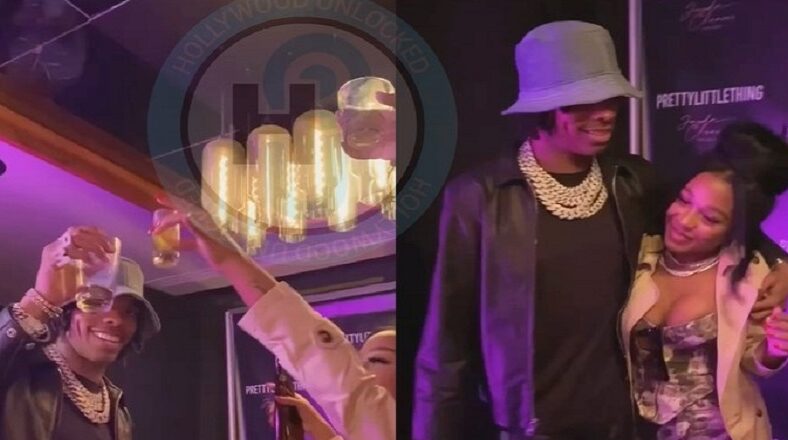 Lil Baby showed up to Jayda's event to support, after Saweetie rumors