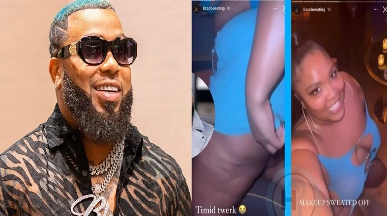 Lizzo shoots down Baby Blue Whoaaaa when he tried to flirt with her
