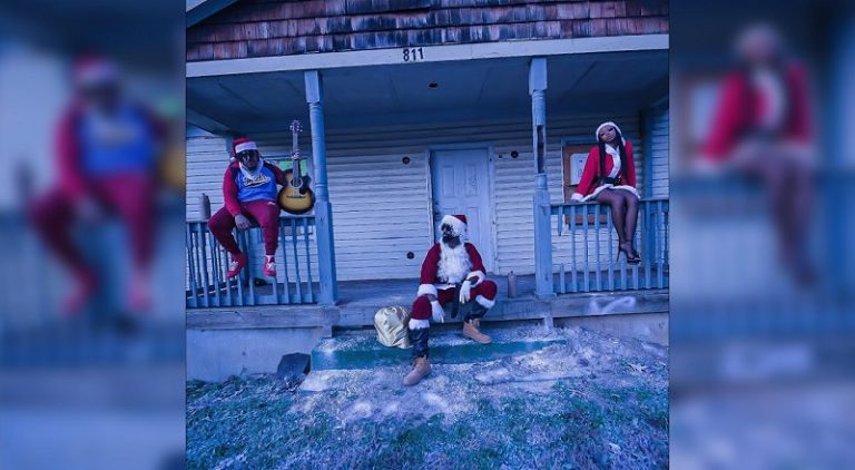 Sy Ari Da Kid celebrates Christmas In The Hood