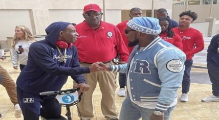 Jeezy Speaks to Jackson State University Football Team