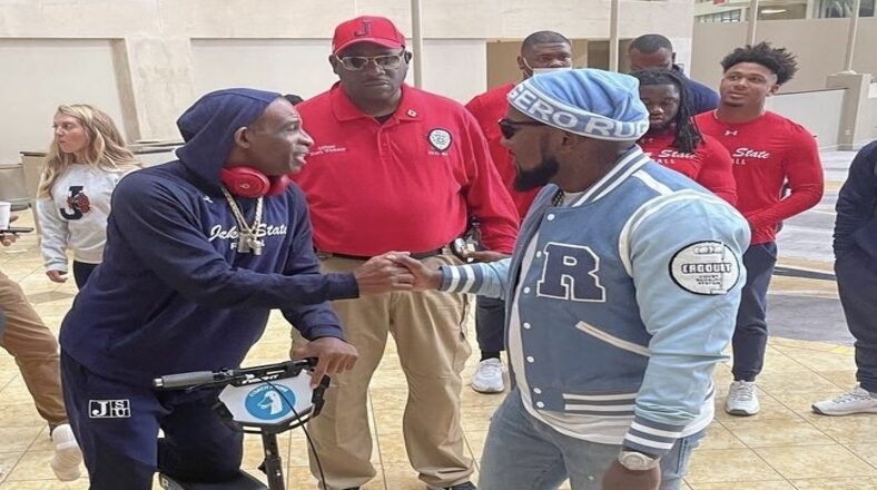 Jeezy Speaks to Jackson State University Football Team