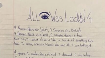 Tupac Shakur poem to ex-girlfriend for sale at $95000