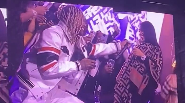 Lil Durk Proposes To India Royale In Chicago