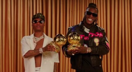 Burna Boy trends on Twitter with B D'OR video with WizKid
