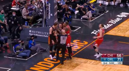 DeMar DeRozan tries to fight Mo Wagner!