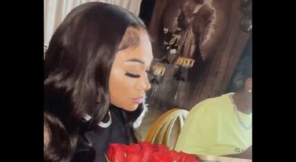 Dejounte Murray made Jania a special dinner for her birthday