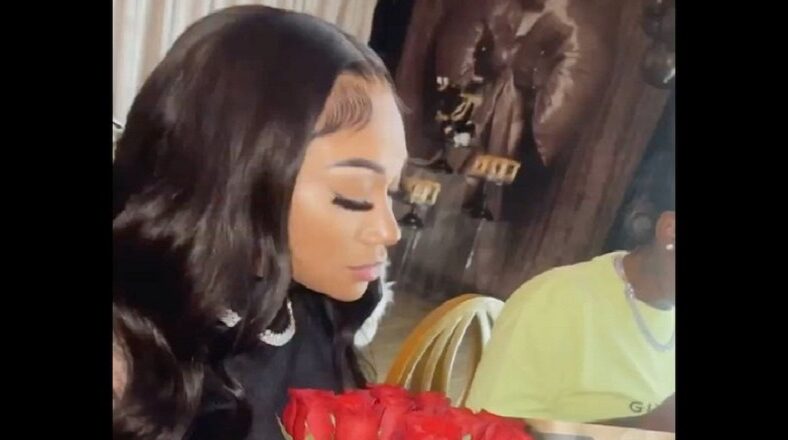 Dejounte Murray made Jania a special dinner for her birthday