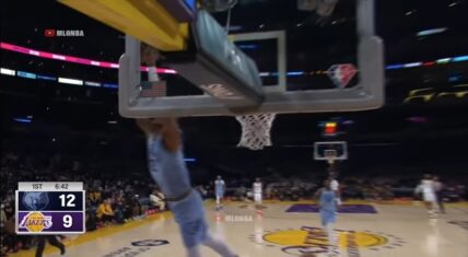 Ja Morant has INSANE block against Avery Bradley