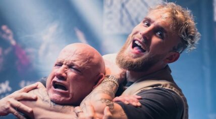 Jake Paul chokes Dana White in diss track video