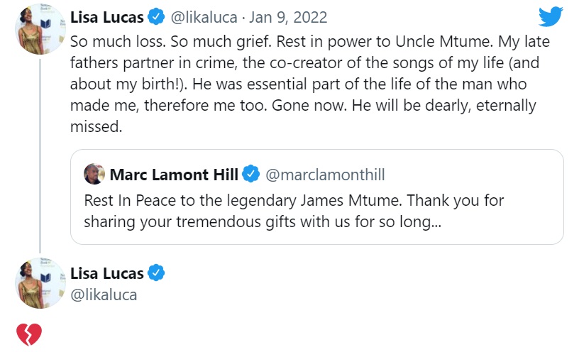 James Mtume of Juicy Fruit fame has died