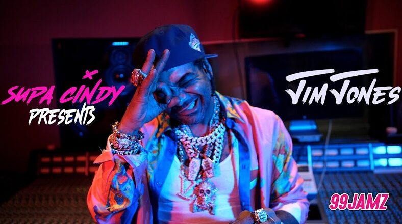 Jim Jones delivers epic freestyle for Supa Cindy
