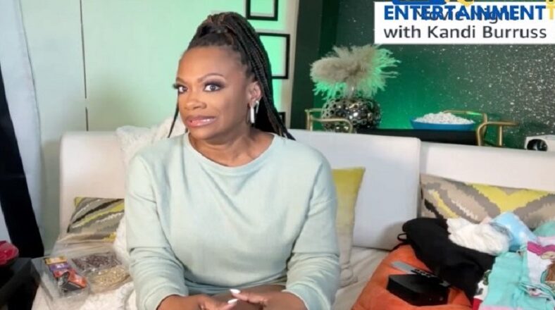 Kandi Burruss says RHOA is filming and she got into a bad argument