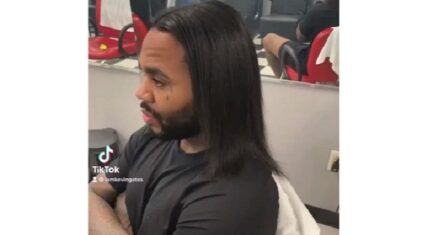 Kevin Gates shares video where he gets his hair flat ironed