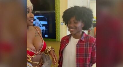 Lil Mendeecees met Yung Miami and couldn't stop blushing