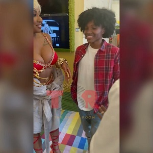 Lil Mendeecees met Yung Miami and couldn't stop blushing
