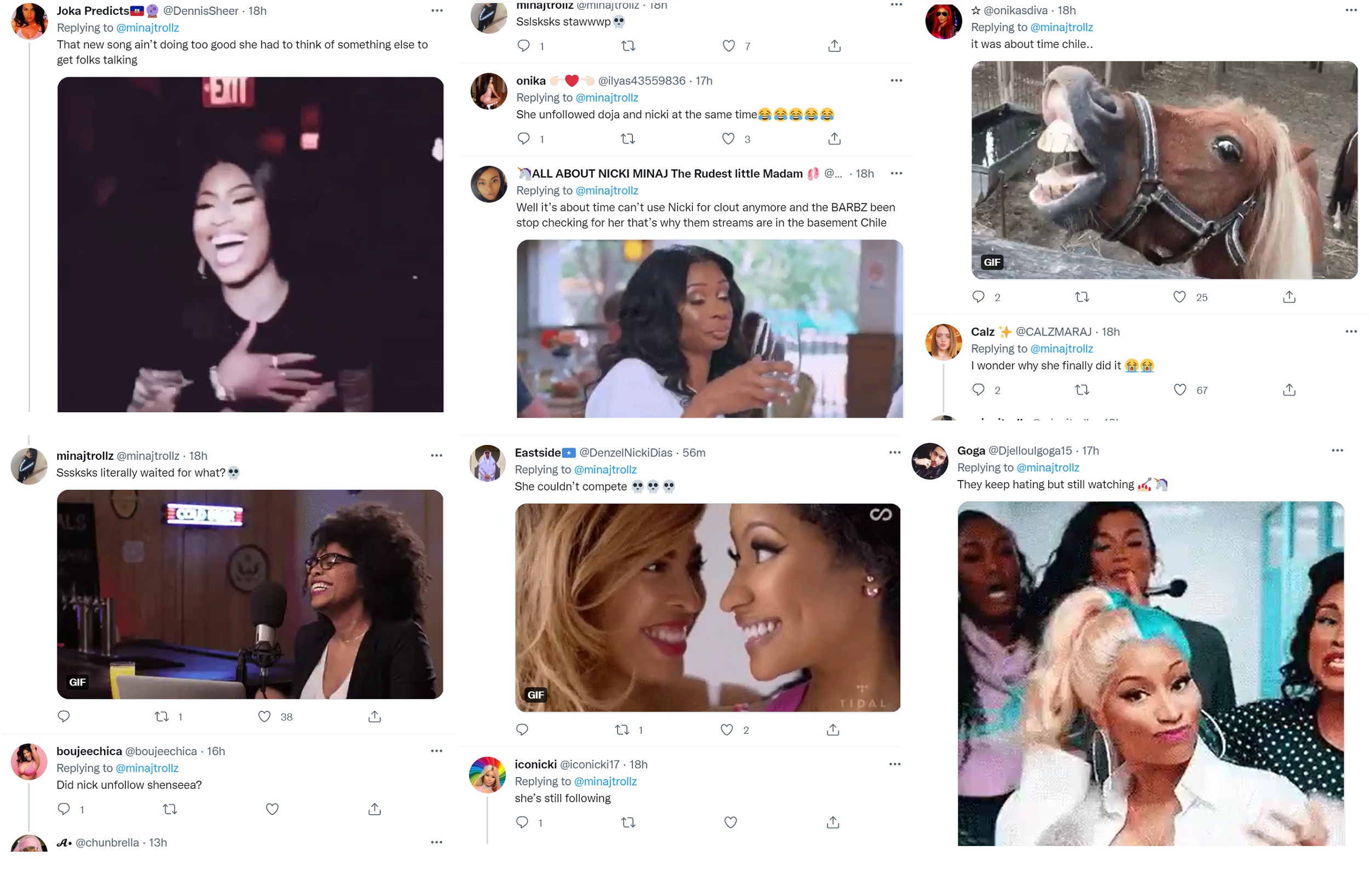 Megan Thee Stallion unfollows Nicki Minaj on Instagram