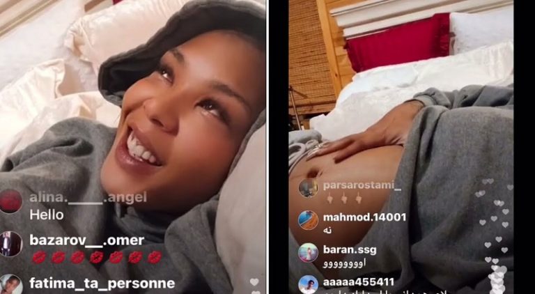 Moniece reveals she is pregnant and expecting a girl