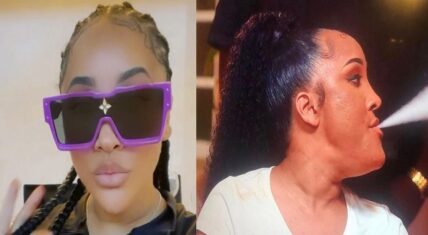 Natalie Nunn responds to jokes about her chin