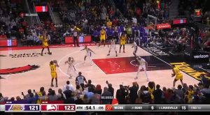 Trae Young hits dagger three in Russell Westbrook's face