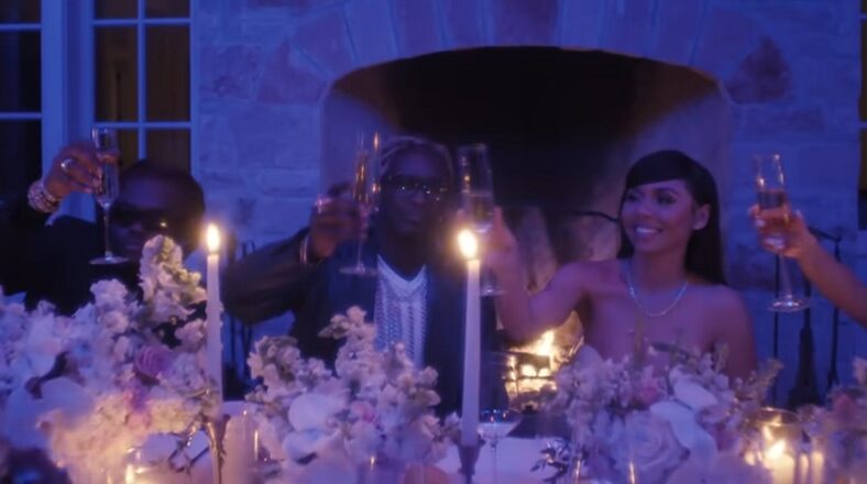 Young Thug asks if fans prefer dinner with Thugger or $100000