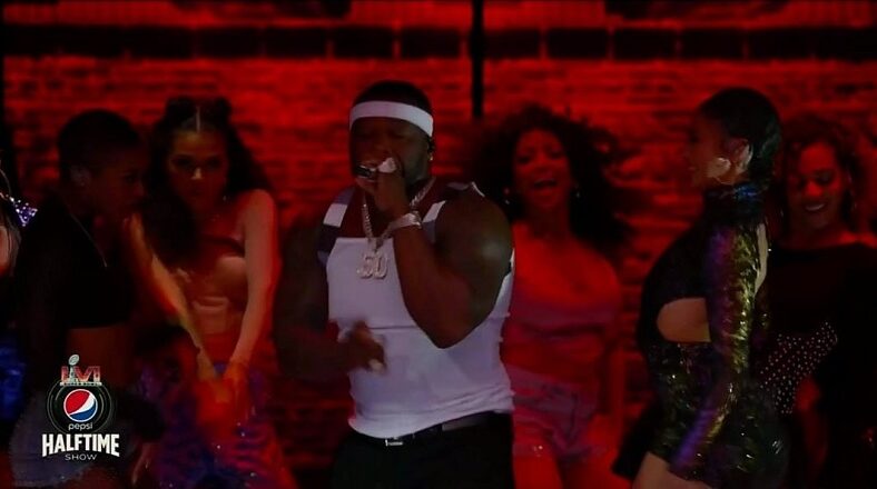 50 Cent gets called fat on Twitter during Super Bowl halftime show