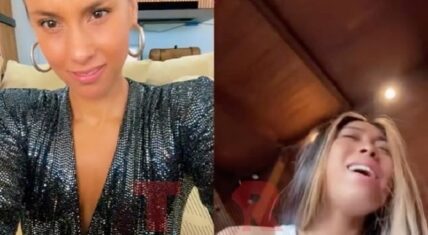 Alicia Keys reacts to Erykah Badu's daughter singing If I Ain't Got You