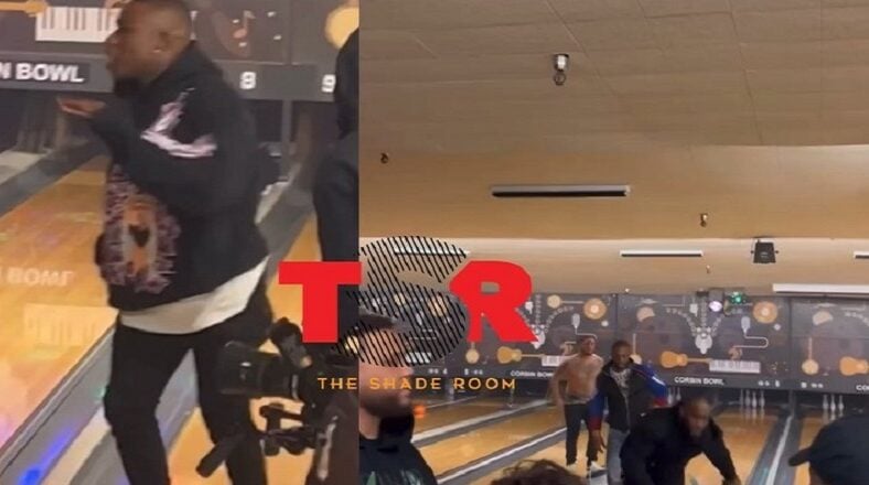 DaBaby and DaniLeigh's brother, Brandon Bills, get into physical altercation at LA-area bowling alley