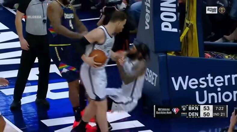 DeMarcus Cousins aggressively helped Deandre Bembry up