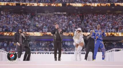 Dr Dre helped draw 112 million viewers to the Super Bowl
