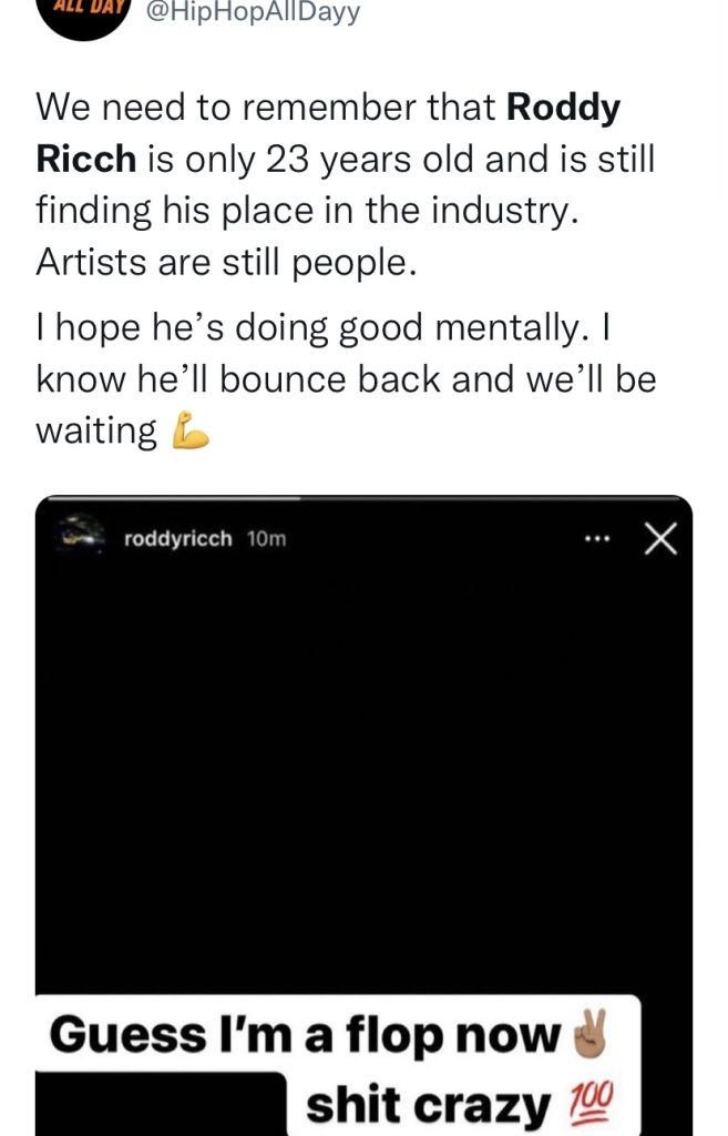 Roddy Ricch song snippet 