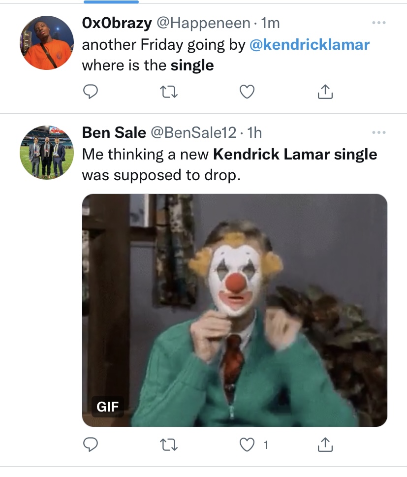 Kendrick Lamar doesn't release new single