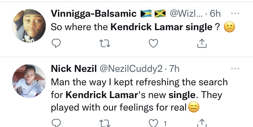 Kendrick Lamar doesn't release new single