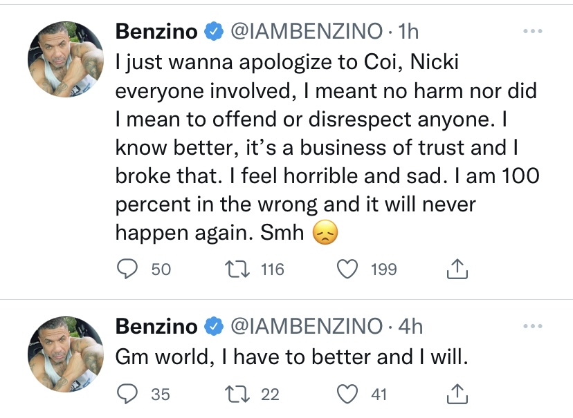 Nicki Minaj denies Coi Leray collaboration