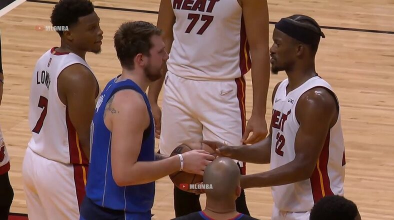 Jimmy Butler tries to recruit Luka Doncic to the Miami Heat