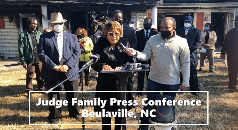 Judge Family Press Conference Beulaville NC