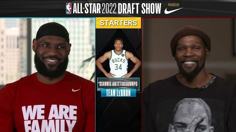 LeBron James and Kevin Durant pick their players for the All-Star Game