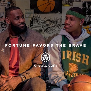 LeBron James dominates Twitter with CGI in Crypto.com commercial