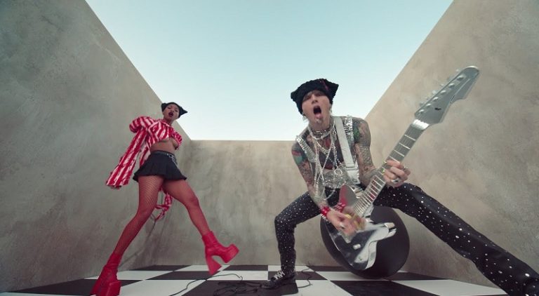 Machine Gun Kelly delivers emo girl video with WILLOW