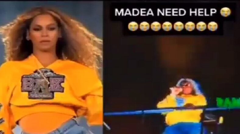 Tyler Perry goes viral for Madea dressed as Beyoncé dancing video