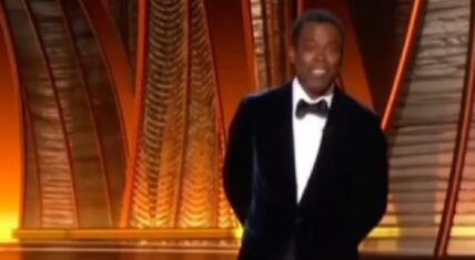Chris Rock seen for the first time after Will Smith slapped him
