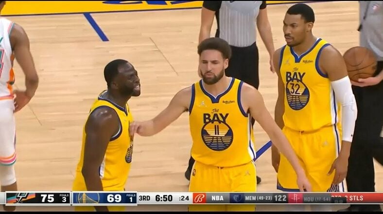 Draymond Green screams F your officiating as he gets ejected